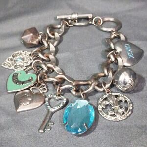 Silver Paparazzi Charm Bracelet